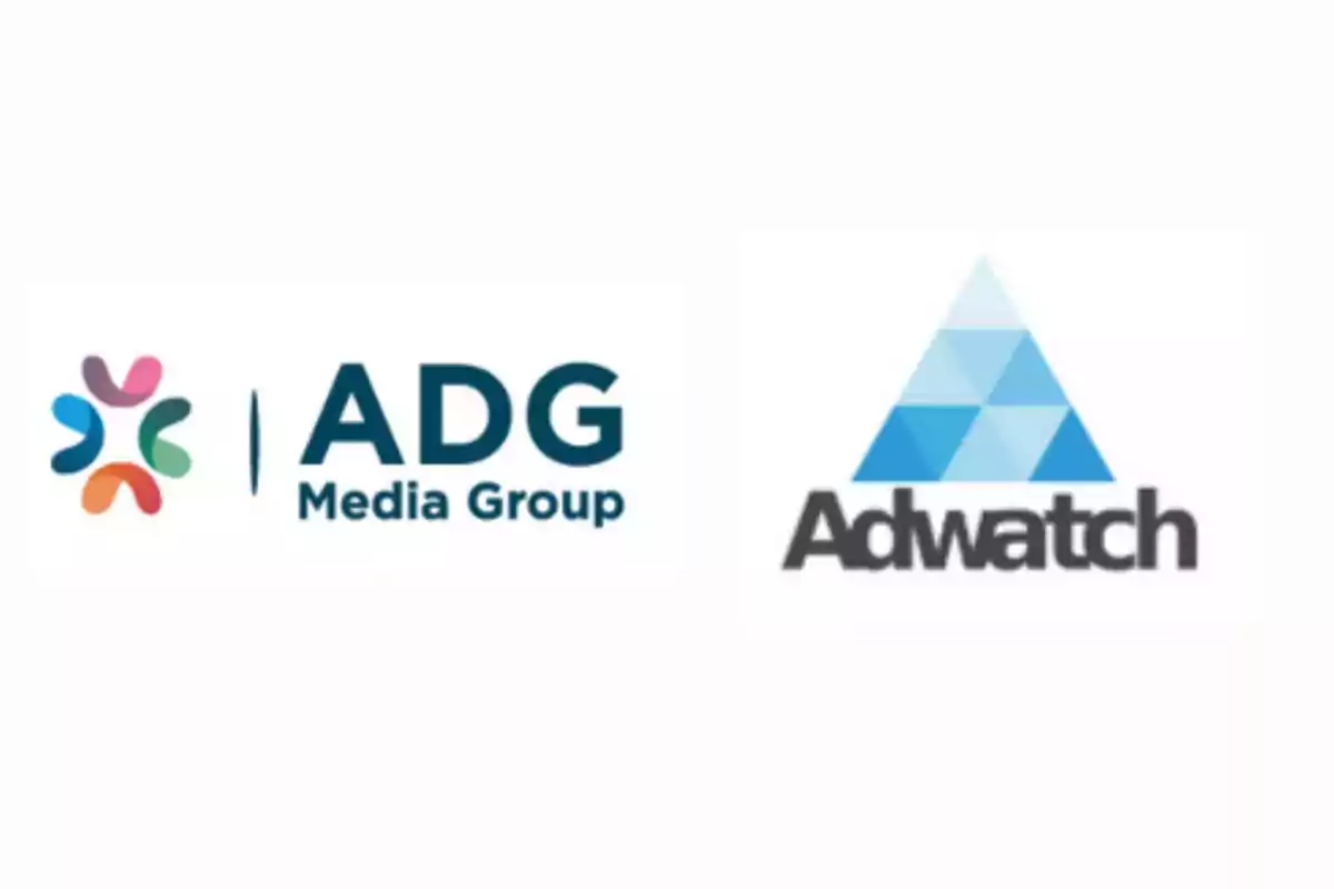 Logotipos de ADG Media Group y Adwatch.