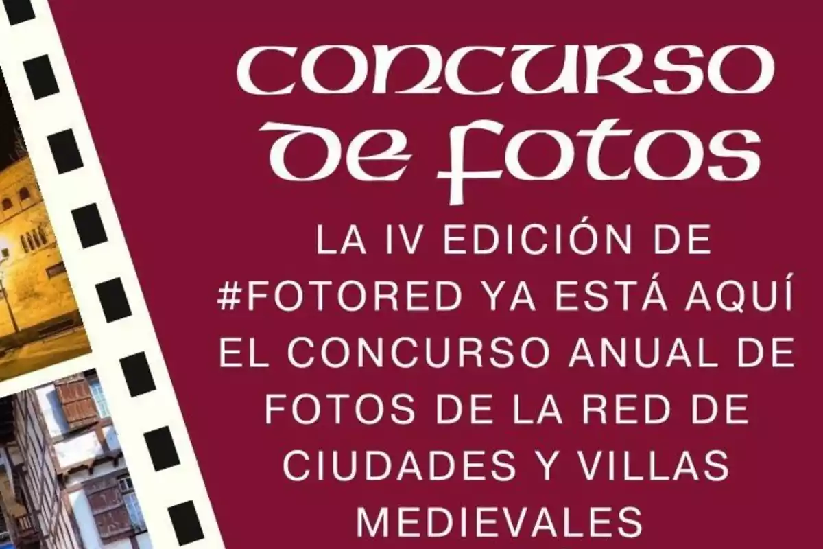 cartel de un concurso de fotografía