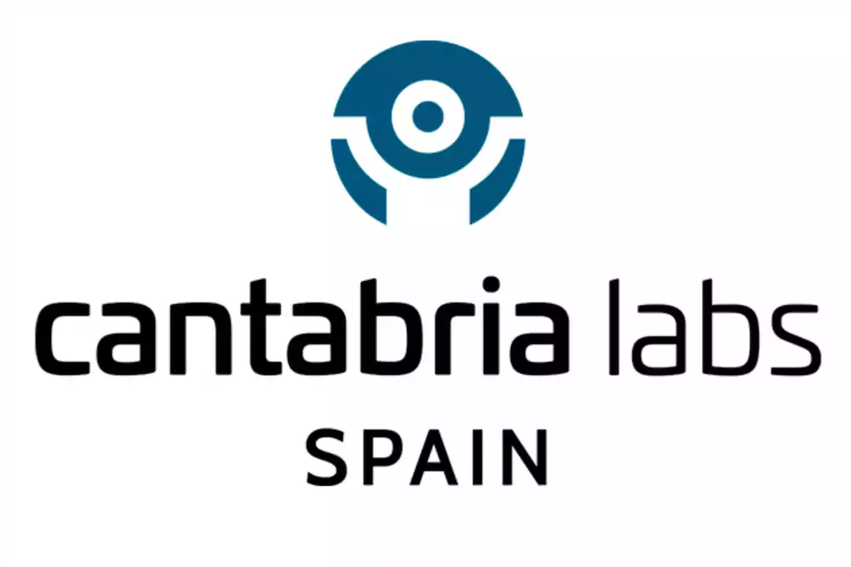 Logotipo de Cantabria Labs con el texto "Spain" debajo.