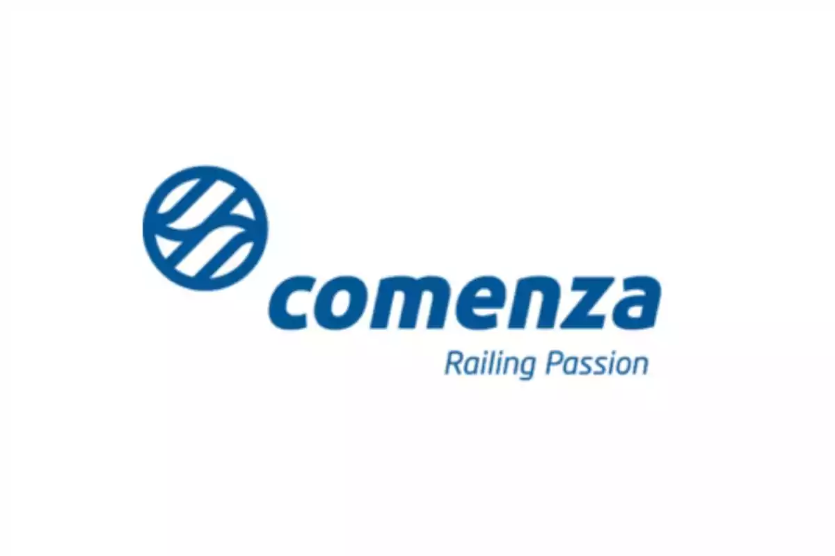 Logotipo de Comenza con el lema "Railing Passion".