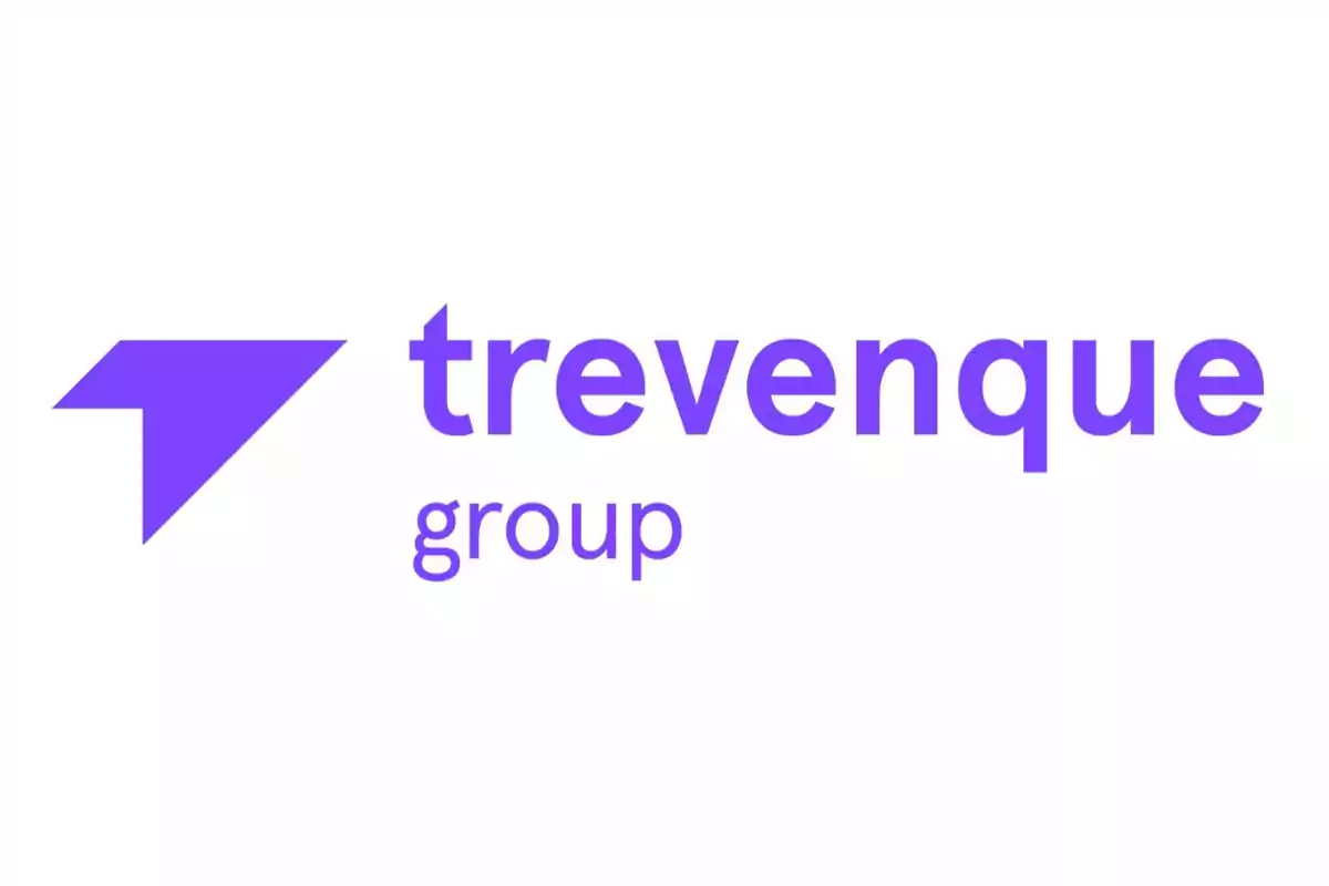 Logotipo de Trevenque Group en color morado.